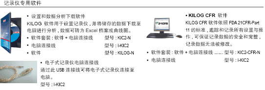 法国KIMO-KTH350温湿度记录仪专用软件